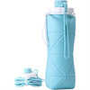 Portable Reusable Foldable Leak Proof Silicone Water Bottle