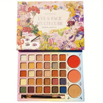 Igoodco 33 Colors Eye And Face Mullti Cube Fashion Palette Beauty For Ever Eyeshadow And Blusher Palette