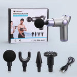 Mini Digital Fascial Gun Massager For Multi Usage