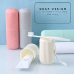 Portable Toothbrush And Toothpaste Storage Case Holder Box Organizer