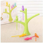 Birdie Fruit Fork Birds On The Tree Tableware Fruit Forks Set 6 Pcs Set