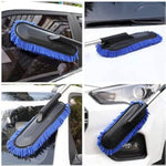 Multipurpose Telescoping Extendable Microfiber Car Cleaning Duster Brush