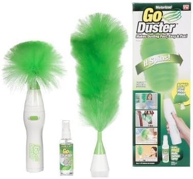 Multi Functional Cell Operated Automatic Feather Duster Household Dust Cleaning Brush