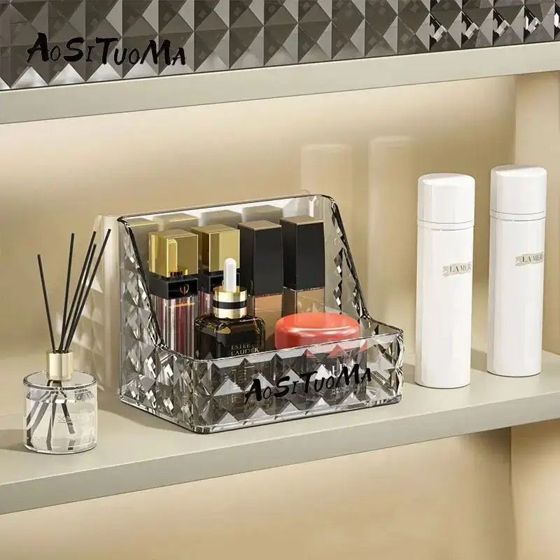 Multifunctional Wall Mounted Makeup Organizer Storage Box