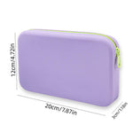 Multifunctional Portable Silicone Travel Pouch Storage Bag WIth Zipper Waterproof