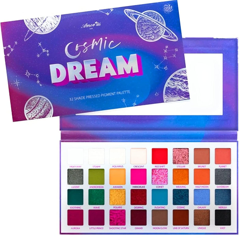 Amorus Cosmic Dream 32 Colors Eyeshadow Palette