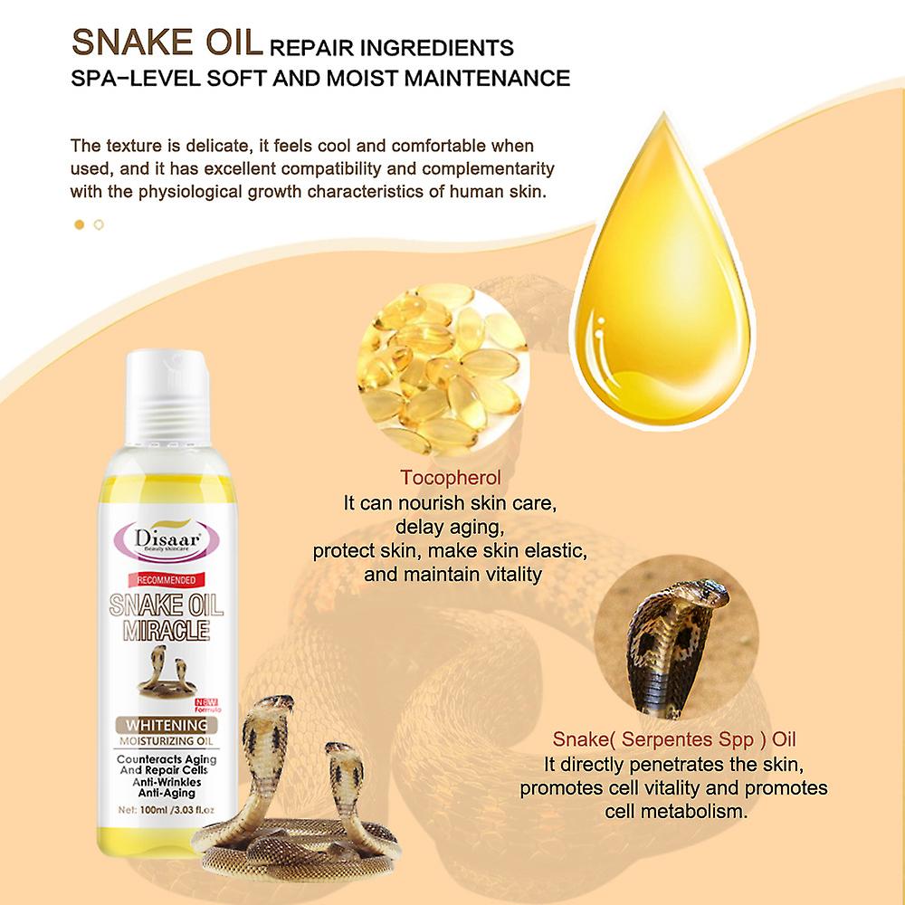 Disaar Snake Oil Miracle Whitening Facial Body Oil