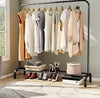 Floor Standing Metal Cloth Hanging Rack