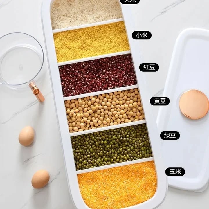 Luxury Sealed Rice & Grain Dispenser Cereal Storage Box 12kg