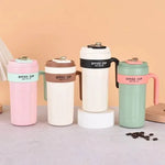 Digital Display Thermos Coffee Tumbler 650ml