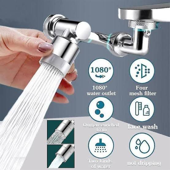 Rotated Faucet Swivel Robotic Arm Swivel Extension Faucet