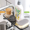 Premium Quality Faucet Rack Sponge Drainer Bathroom Soap Shampoo Storage Shelf