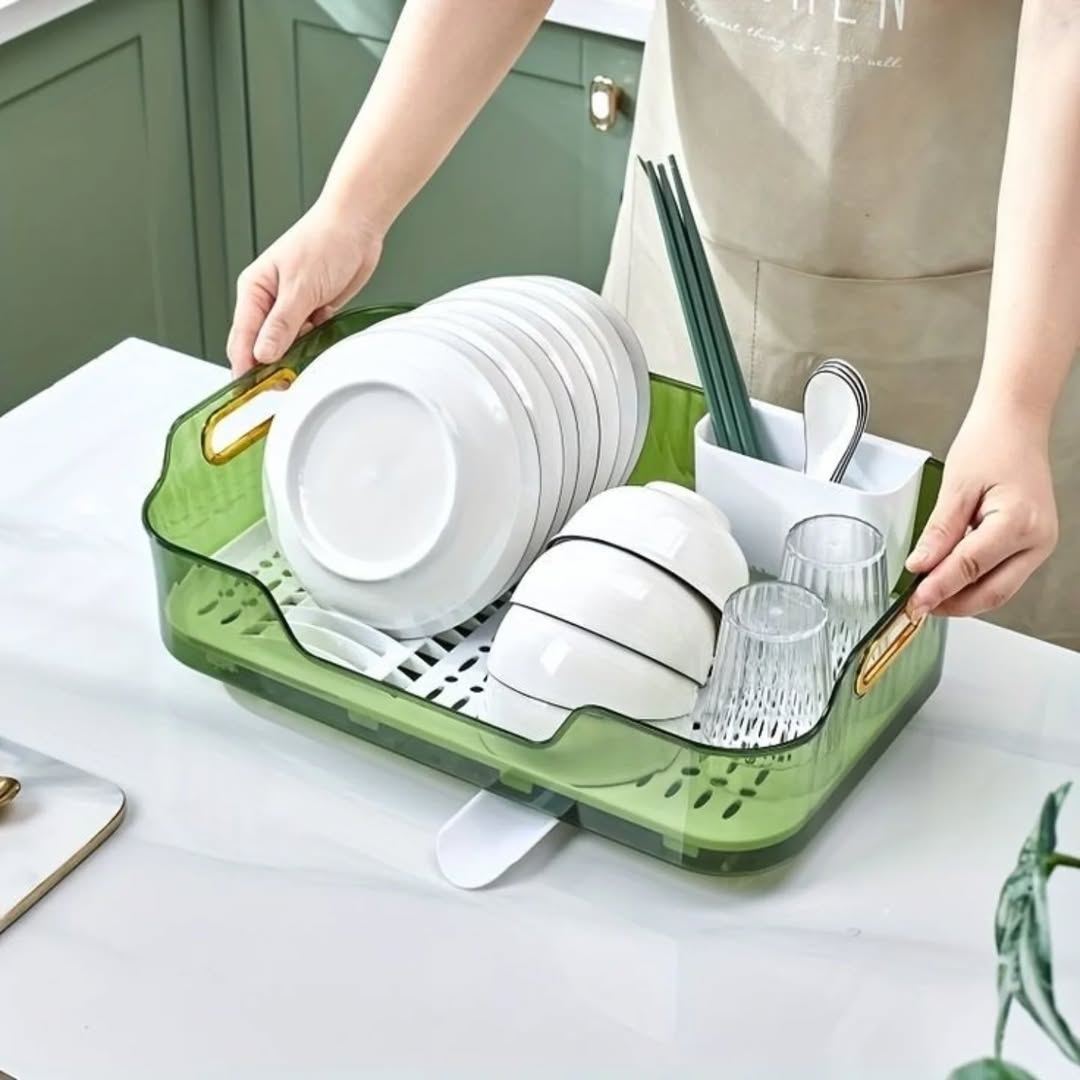 Acrylic Luxury Dish Draining Rack Premium Quality