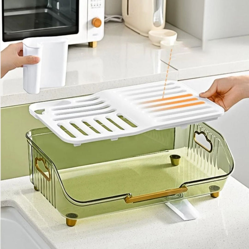 Acrylic Luxury Dish Draining Rack Premium Quality