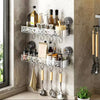 Premium Luxury Crystal Wall Mounted Shelf With Suction Cup