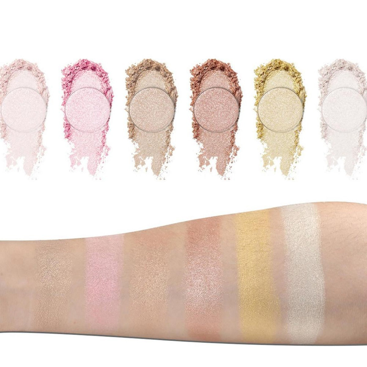 Miss Rose 6 Colors Glow Highlighters