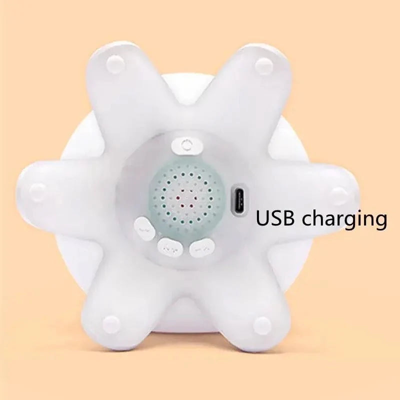 Rechargeable Jellyfish LED Night Light With Music Lamp