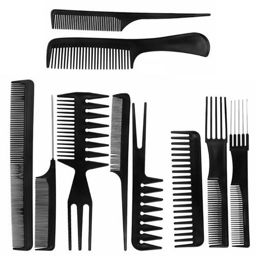 High Quality Pack of 10 Professional Hairdressing Comb