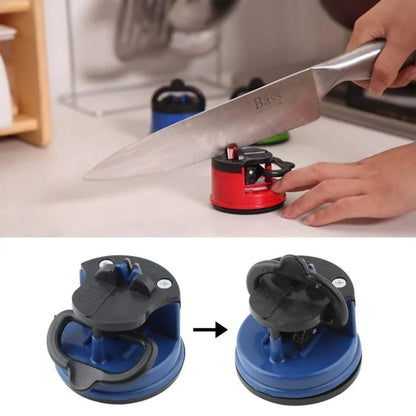 Kitchen Knife Sharpener With Vacuum Suction Strong Sharpening Tool