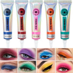 Huxia Beauty Pack of 6 Neon Colors Eye Shadows For Girls And Women