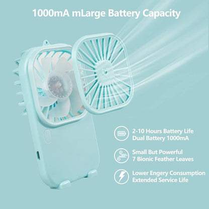 USB Rechargeable Handheld Portable Mini Fan Speed Adjustable Fan