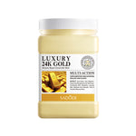 Sadoer Luxury 24k Gold Moisture Repair Crystal Jelly Mask Multi-Action Jar