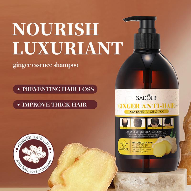 SADOER Ginger Anti Hair Loss Oil And Shampoo