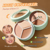 SADOER Artistic Tri-Color Concealer Beautifying Contouring Covering Foundation 10.5g