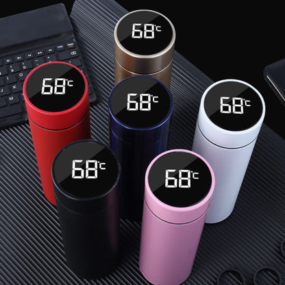 Temperature Display Thermos Water Bottle 500 ML