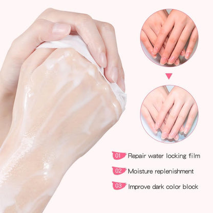 Sadoer Niacinamide And Goat Milk Whitening Tender Skin Nourish Hand Mask