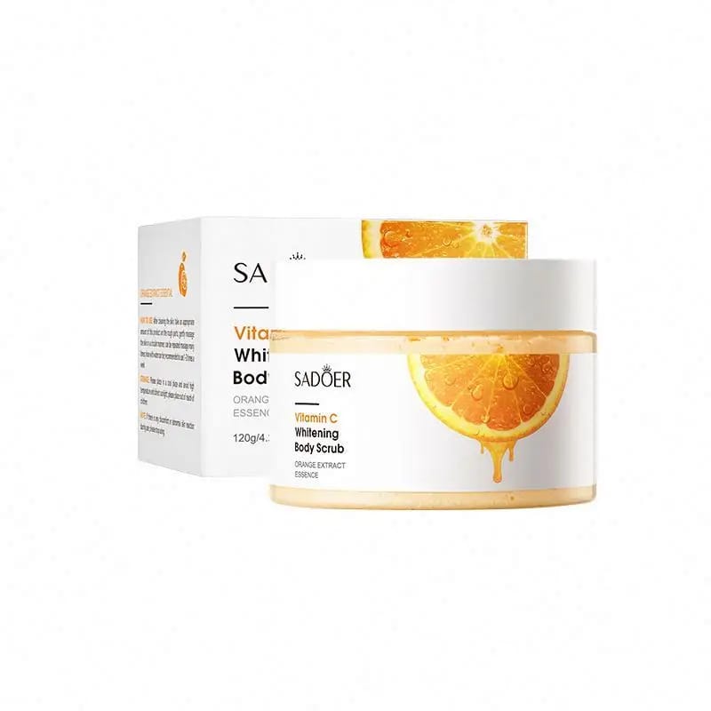 SADOER Vitamin C Exfoliating Extract Citrus Essence Whitening Body Scrub