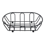 Iron Material Snacks On The Wheels Serving Platter Creative Food Basket