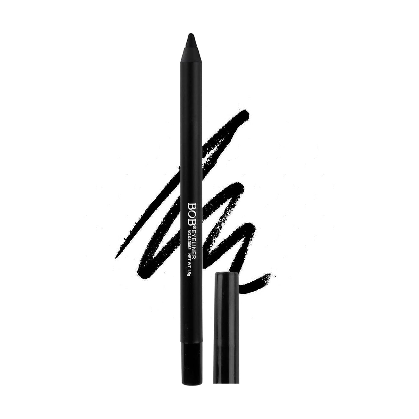 BOB 3D Cool Black Pencil Gel Eyeliner Waterproof Long Lasting