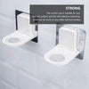 Multipurpose Self Adhesive Wall Mounted Shampoo Bottle Holder Shower Gel Bottle Rack Hook Pack of 2