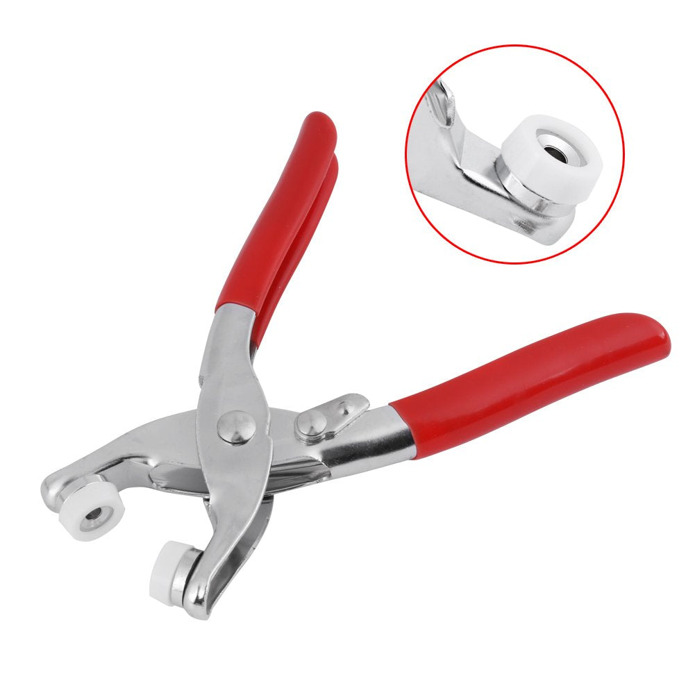 Metal Snap Button Pliers Hand Press Tool (50-Pcs Button Include)