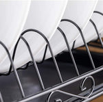 Multifunction 3 Layer Kitchen Sink Shelf Dish Drainer Rack Drain Rack Iron Material
