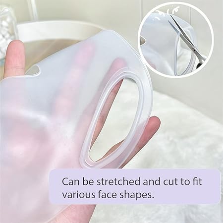 Reusable Silicone Facial Mask Cover