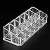 Cosmetic Make Up Clear Acrylic Lipstick Nail Paint Organizer with 12 Sections