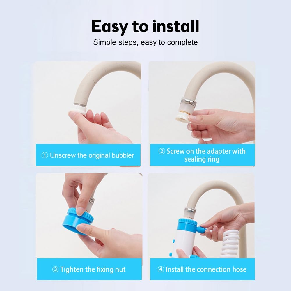 Multifunctional Faucet Splash Water Shower Extender