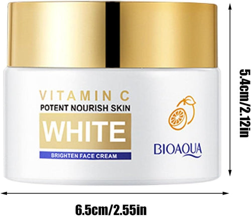 BIOAQUA Vitamin C Potent Nourish Skin White Brighten Face Cream