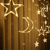 Led Moon And Star Curtain Light 2.5m