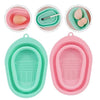 Silicone Foldable Makeup Brush Cleaning Pad Bowl