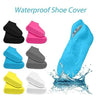 Silicone Reusable Waterproof Shoe Covers Rain Boots Protector Pair