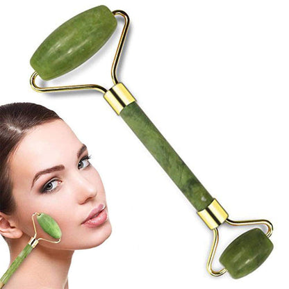 Jade Roller & Gua Sha Facial Massage Set