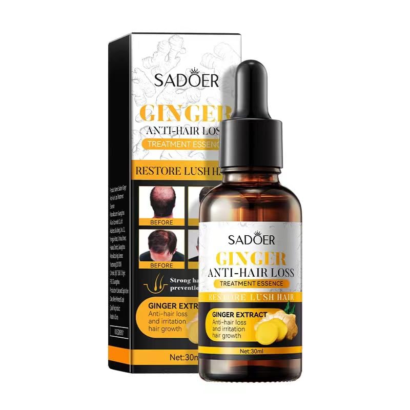 Sadoer Anti Hair Loss Serum Ginger Essence Hair Care Oil