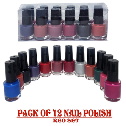 12pcs Peel Off Nail Polish
