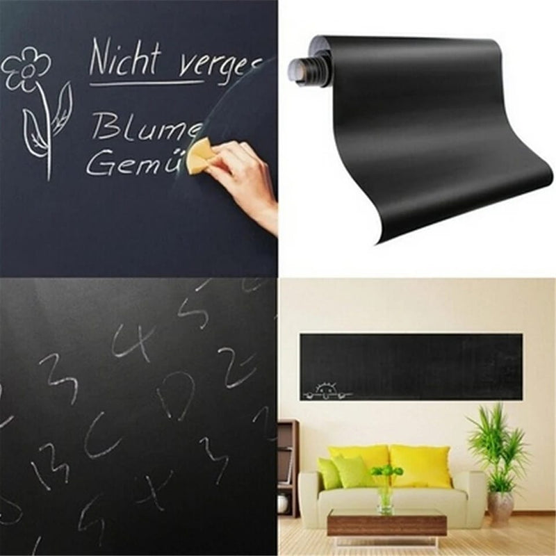 PVC Vinyl Self Adhesive Blackboard Wall Sticker Removable