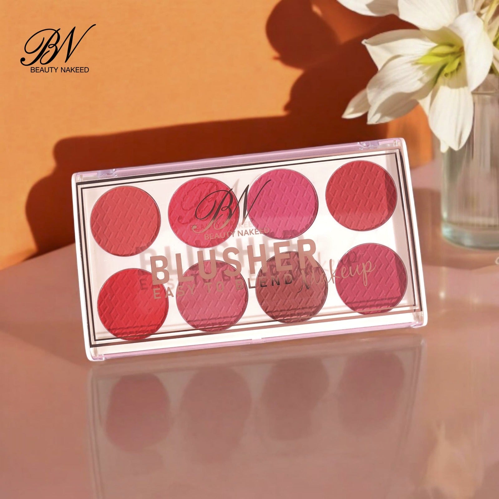 Beauty Nakeed BN Easy To Be Blend 8in1 Blusher Palette