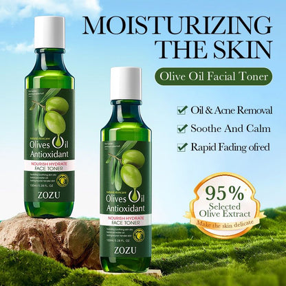 ZOZU Olive Oil Antioxidant Nourish Hydrate Face Toner 150ml