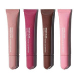 Lucky Model Lightweight Peptide Rhode Plumping Lip Gloss 4pcs Set